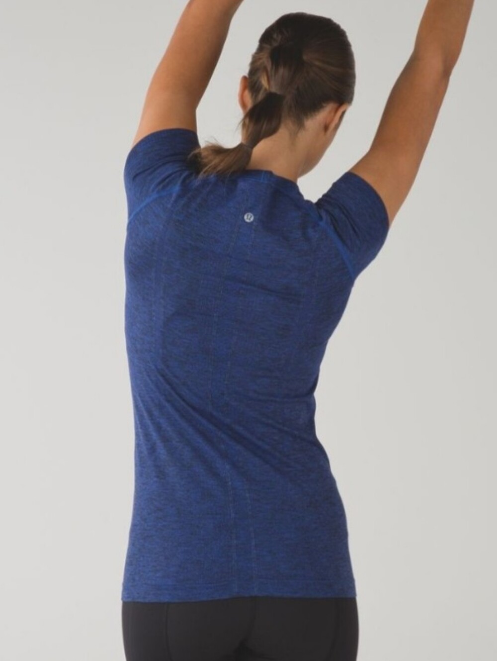 Lululemon Swiftly Tech Short Sleeve Crew (Second Release)Heathered Sapphire Blue